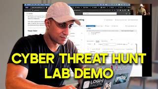 Cyber Threat Hunt Lab / Demo