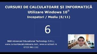 Cursuri de Utilizare PC / Windows 10 pentru incepatori - 6 / 11- File Explorer, gestiunea fisierelor