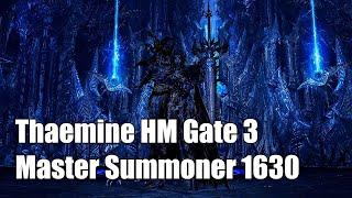 [Lost Ark] Master Summoner - Thaemine Hard Mode Gate 3 - 1630