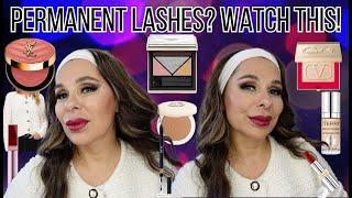 How To Apply Eye Makeup With Permanent Lashes? Prada Dimensions Eye Quad Platinum, Luxury Tutorial