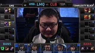 compLexity.Black vs LMQ Game 2 | Finals of NA Challenger Series #1 | CLB vs LMQ G2