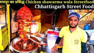 Raipur ka sabse jyada bikne wala chicken shawarma roll starting at Rs90/-|| Chhattisgarh street food