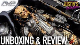 Hot Toys Scar Predator Alien Vs. Predator Unboxing & Review