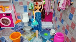 Maya barbie Morning routine/Barbie Girl bath time/Barbie show tamil