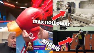 KHABIB VS MAX HOLLOWAY In A BOXING MATCH