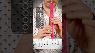 Recorder Song - Twinkle Twinkle Little Star #recorder #tutorial