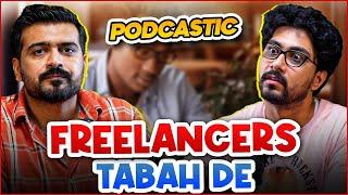 Struggles of Freelancers with slow internet | ft. Hashim | Podcastic # 64