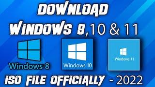 Download Windows 8, 10, 11 ISO File Officially in 2022 -  All Windows ISO File From Microsoft