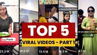 23 MILLION VIEWS ஆ!!  இந்த Videoக்கு | Top Viral Videos | CEG Couple