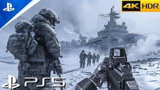 FROZEN TUNDRA (PS5) Immersive ULTRA Realistic Graphics Gameplay [4K60FPS] Call of Duty