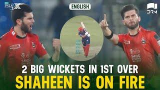 2 Big Wickets In 1st Over | Shaheen Afridi | Karachi vs Lahore | Match 6 | HBL PSL X | M3O1K