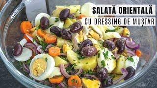 Cea mai bună salată orientală - rețeta cu dressing de muștar | Bucate Aromate