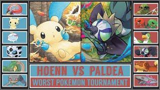 HOENN vs PALDEA | Worst Pokémon Tournament [Battle #1]