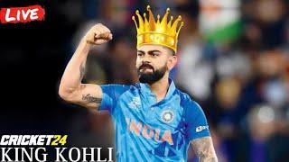 Virat Kohli Career Mode Episode 4 | KING KOHLI | Cricket 24 Live