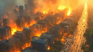 200,000 AFFECTED! Fire in Residential Area of ​​capital Manila, Philippines.