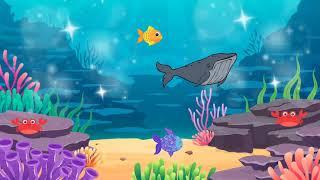 Under The Sea - Free Background Video Animated