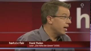 Frank Thelen über Google Tesla Facebook WhatsApp - Hart aber Fair ARD