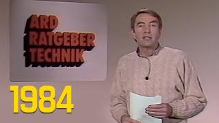 ARD Ratgeber Technik mit Bernd Leptihn und Hanni Vanhaiden (25.11.1984)