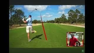 Tiger Woods long drive contest ￼