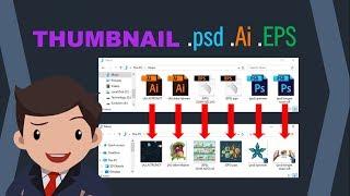 Menampilkan Thumbnail file .psd, .Ai dan .EPS di Windows Explorer