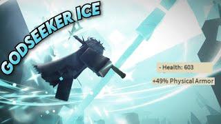 The GODSEEKER Ice Heavy Build... | Deepwoken