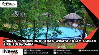 Ribuan Pengunjung Padati Wisata Kolam Lembah Biru Bulukumba