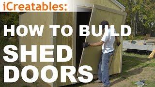 How To Build A Shed - Part 10 - Shed Door Building