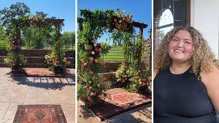 A Big Colorful Wedding Day set- up with Riley | Its A Hot One!