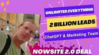 Nowsite 2.0 Deal of the Year - Unlimited Leads Included - Nowsite Affiliate Program