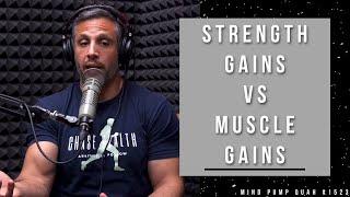 The Difference Between Training for Strength Vs. Muscle Gain