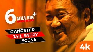 Gangster Jail Entry Scene (4K60fps) - Donlee | TheGangster TheCop TheDevil Movie | Saaho Bgm