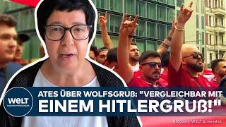 EM2024: Wolfsgruß bei Türkei-Spiel in Berlin! "Auch kleine Kinder!" Rechtsextreme Fans in Berlin!