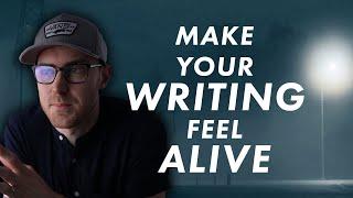 How to make your writing feel alive | A writing technique from Raymond Carver | Writing Tips/Advice