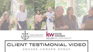 Client Testimonial Video | Amanda Howard Group - KW Boston Northwest