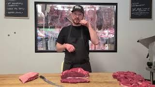 Talking about the Top Sirloin Steak #butcherlife #steaks #grilling #bbq