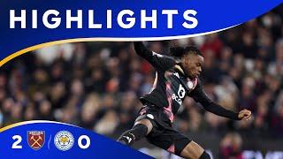 London Loss  | West Ham 2 Leicester City 0