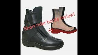 Daytona Max Sports GTX boot - short rider boots review / unboxing! Alternative to Daytona M stars!!