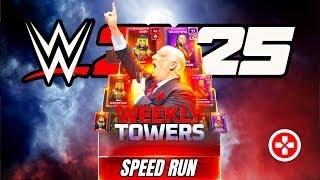 Wwe 2k25 my faction weekly towers 1,2,3,4