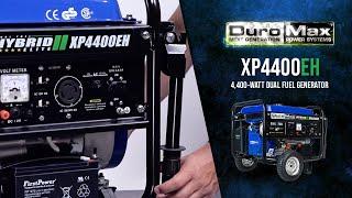 Power at Home and On the Go - DuroMax Dual Fuel XP4400EH