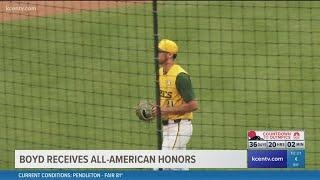 Baylor baseball's Boyd receives All-American honors