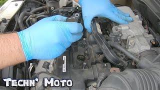 Kia Rio P0303 Coil and Spark Plug Replacement Diagnose #3 Cylinder Misfire | Techn' Moto