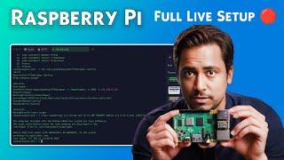 Raspberry Pi Deepseek Installation + Headless Setup + Web Server Configuration (LIVE) 