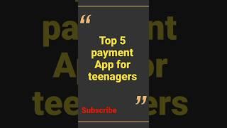 Top 5 Payment App for teenagers || Best upi  payment app for teenagers || Teenager payment app ||