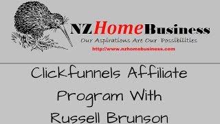 Clickfunnels Affiliate Program With Russell Brunson