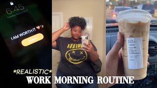 My *realistic* Morning Routine | 6AM Morning Routine | 9-5 Work Morning Routine