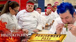 Sous Chefs Rate the Chicken Wings as Chef Ramsay Presents the First Punishment Pass | Hell's Kitchen