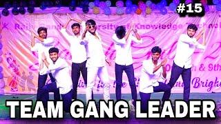 #15 TEAM GANG LEADER GANESH GALA 2K24 Day-2 Culturals || At RGUKT RKV || 09-09-2021 ||