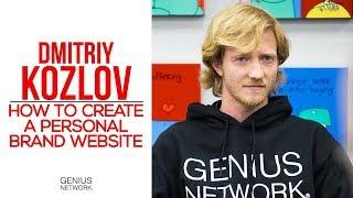 How To Create A Personal Brand Website with Dmitriy Kozlov at Joe Polish's Genius Network