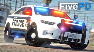 Stolen Police Car Pursuit | FivePD Callouts | FivePD 15