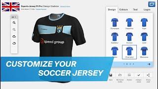 Football Jersey Design: How to design your own football jersey with the owayo 3D Designer